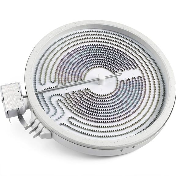 1 Pack 9"/6" Radiant Surface , Composite Metal Heating for Electric Range Stove, Replacement Part W11517959 W10169799 W10275048