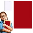 thumbnail image 1 of 1 Pack A5 Lined Notebook Journals, Colored Cover College Ruled Subject Notebook Composition Journal for Study Busines Office, 8.3x5.5 Inches, 60 Pages/30 Sheets, Red, 1 of 9