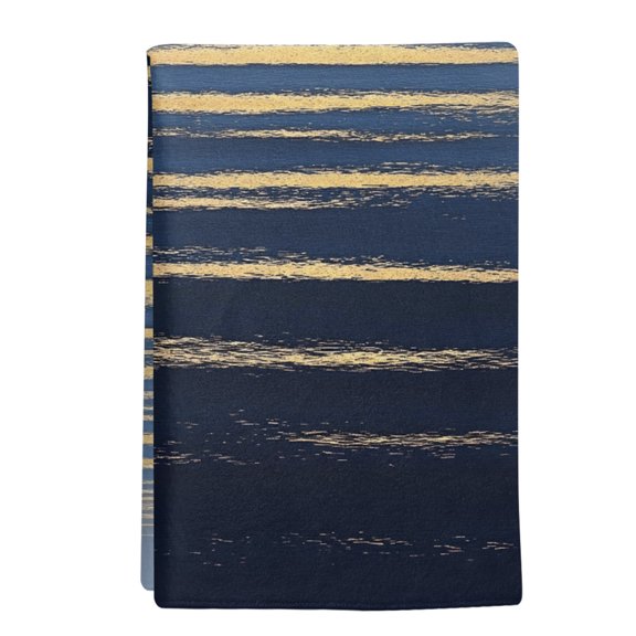 1 Pack Abstract Golden Kitchen Towels Water Wave Blue Ocean Sunrise Horizon Decorative Dish Towel Sets Absorbent Quick Dry Hand Cloths Tea Towels for Cooking Baking Farmhouse Gifts 18x28in
