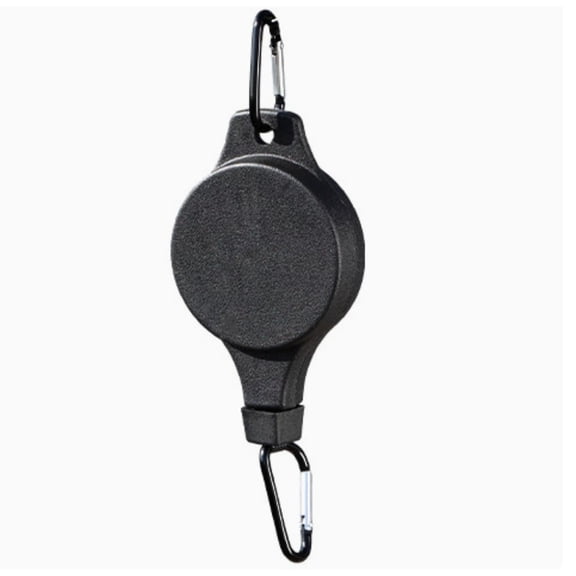 1-Pack Adjustable Telescopic Chicken Feed Hanger with Pulley Mount and Plant Hooks