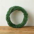 thumbnail image 1 of 1 Pack Artificial Christmas Garland Christmas Specail Norfolk Rattan Artificial Faux Green Garlands DIY Christmas Rattan Wreath For Christmas Decoration Holiday Wedding Indoor Home Decor, 1 of 6