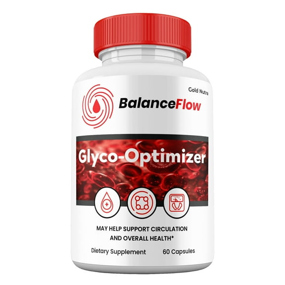 (1 Pack) Balance Flow Glyco Optimizer Capsules, Glycogen Supplement Balance Flow Pills Maximum Strength All Natural, 30 Day Supply