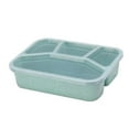thumbnail image 1 of 1 Pack Bento Lunch Box Reusable 4 Compartment Lunch Containers for Adults,BPA Free Plastic Divided Food Meal Prep Containers,Work and Travel, 1 of 9
