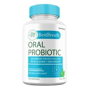 1 Pack Best Breath Capsules for Oral Health, BestBreath Oral Supplement, Best Breath Pills for Gums and Teeth Probiotics, 60 Capsules
