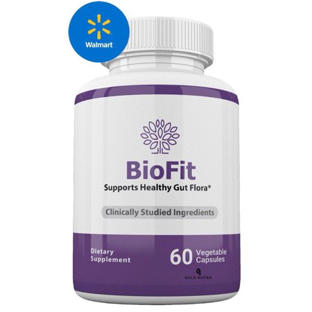 (1 Pack) Biofit Probiotic Pills, Advanced 2021 Formula, Weight Management and Energy, 1 Month Supply, 60 Capsules