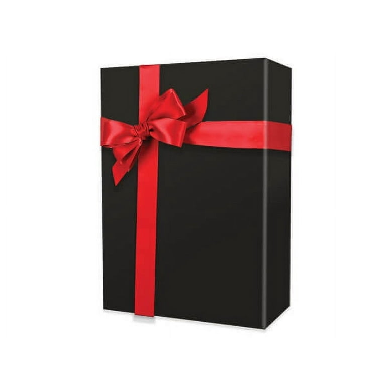Matte Black Wrapping Paper Sheets