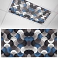 thumbnail image 1 of 1 Pack Blue Black Wavy Fluorescent Light Covers for Ceiling Lights Medieval Abstract White Grey Blue Black Texture Magnetic Ceiling Light Covers Overhead Light Filters for Office Classroom Home, 1 of 9