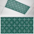 thumbnail image 1 of 1 Pack Bohemia Fluorescent Light Covers for Ceiling Lights Abstract Gingham White Circle Traditional Ethnic Texture Magnetic Ceiling Light Covers Overhead Light Filters for Office Classroom Home, 1 of 9
