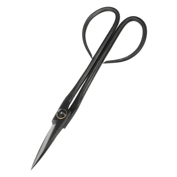 1 Pack Bonsai Tool - 8.3" Carbon Steel Bonsai Scissor, Applying to Garden (Black)