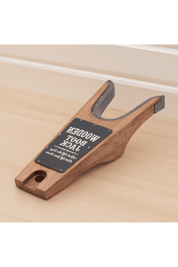 1 Pack Boot Jack Boot Remover for Cowboy Boots, Work Boots and Waders, Hands-Free Boot Puller with Non-Slip Base
