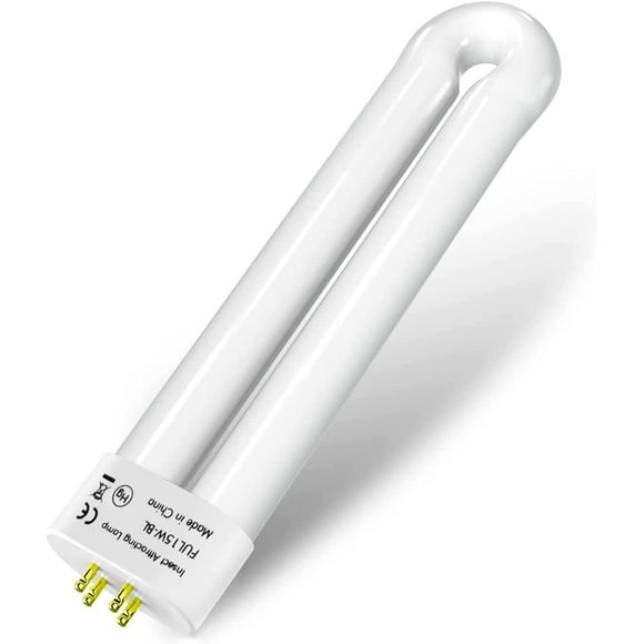 1 Pack  Light Bulb Replacement for Most 15W with 4-Pin Base, U-Shaped Replacement Bulb