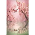 thumbnail image 1 of 1 Pack Butterfly on The Water Kitchen Towels Highly Absorbent, Super Soft Dishcloths 18 x 28 Inches Reusable Quick Drying Tea Towels Set for Home,Kitchen Decor Wash cloth, 1 of 7