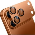 thumbnail image 1 of 1 Pack Camera Lens Protector Compatible with iPhone 17 Pro ,Metal Aluminum Alloy Tempered Glass Camera Protector,Case Friendly, 1 of 5