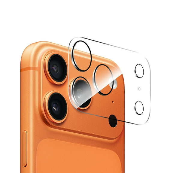 1-Pack Camera Lens Protector for iPhone 17 Pro Max,[Drop Protection] [Case Friendly] 9H Tempered Glass Camera Cover Screen [Update New Version]