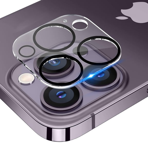 1*Pack Camera Lens Protector for iPhone 16 Pro Max, HD Tempered Glass Scratch-Resistant Case Friendly Back Camera Screen Protective Film for iPhone 16 Pro Max, Clear