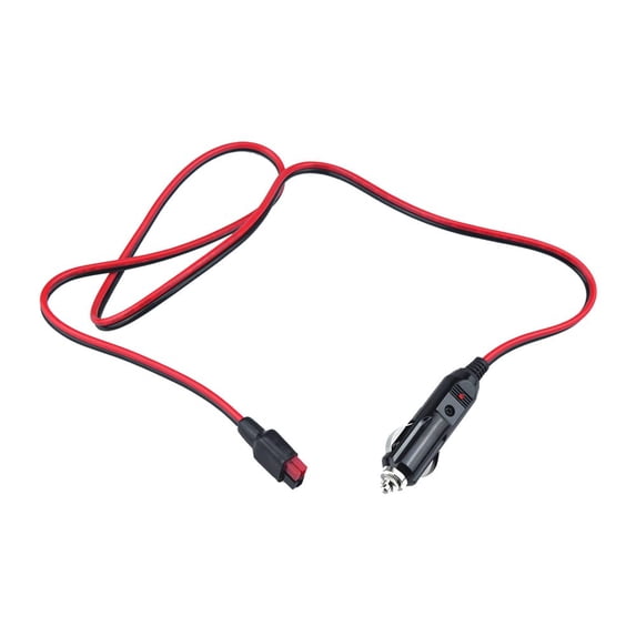 1 Pack Car Cigarette Lighter Plug with Internal 15A Fuse, 45A Extension Cable Adapter 3.3ft/1m 14AWG Connector Compatible with Anderson PowerPole Port