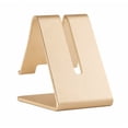 thumbnail image 1 of Cell Phone Desk Stand Holder, 1-Pack Aluminum Desktop Stand for Compatible Smartphones and Tablets, TIKA, 1 of 7