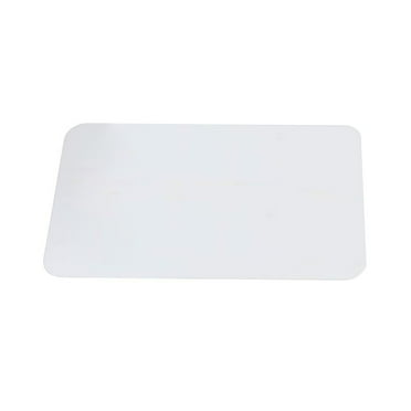 1 Pack Clear Plastic Placemats - Vinyl Table Protector for Dining, Kitchen, Office, Painting Table, Shelves - Heat Resistant, Crystal Clear, Wipeable Place Mats - 16.93x11.02 Inch, Clear