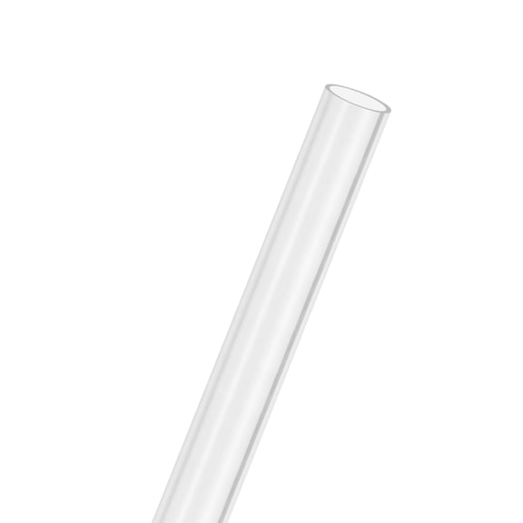1-Pack Clear Rigid Acrylic Pipe, 13mm[0.51"] ID x 15mm[0.59"] OD Plastic Round Tube for Water Cooling System/Lamps/Fountains/Aquariums [305mm/12IN]