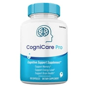1 Pack Cognicare Pro Nootropic Capsules, Cognitive Performance, Cognicare Pro Pills, Brain Focus Memory, 60 Capsules, 1 Month Supply