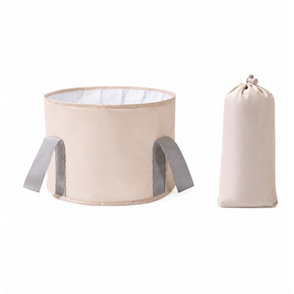 Collapsible Bucket Water Container, Folding Wash Basin for Camping, Fishing, Travel, Car Wash and Gardening, TIKA