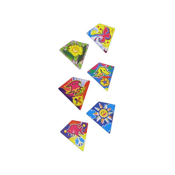 1 Pack Colorful Diamond Kite with 120 Foot Nylon Flying Line, Durable Plastic Sail and Wood Frame for Outdoor Play, Multicolor