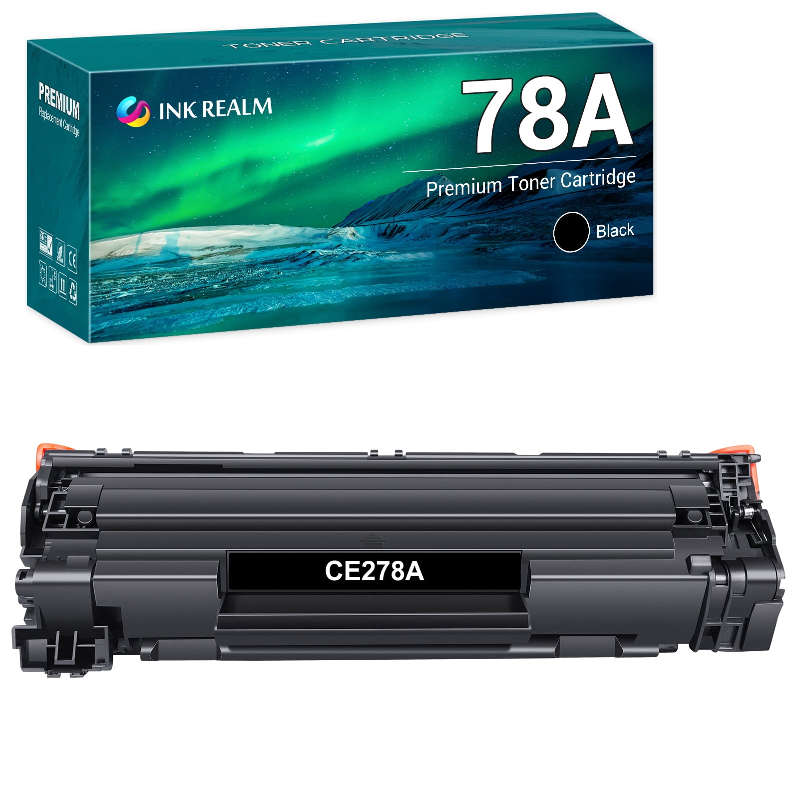 1-Pack Compatible Toner Cartridge for HP CE278A 78A P1606dn 1536dnf MFP ...