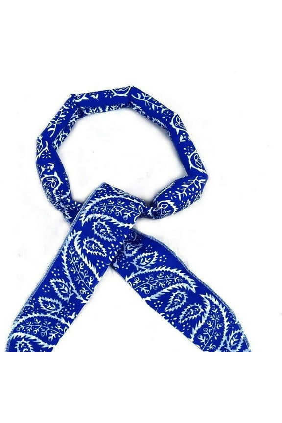 1 Pack Cooling Neck Wraps, Cooling Scarf Ice Bandanas, Cooling Towels Neck Cooler For Hot Weather, Ice Scarf Wraps For Summer Heat Camping Running Outdoor Sports - Hot Weather Essentials