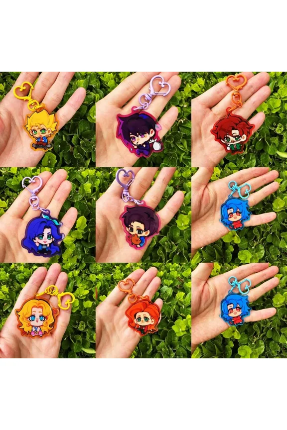 1 Pack Cozy Farming Game Pixel Art Keychains| Sebastian Abigail Shane Elliott Grandpa Gift| All Villagers Characters NPCs