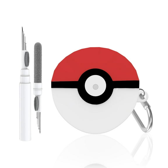 [1 Pack]Cute Protective Case for AirPods 4 (2024), 3D Cartoon Design Silicone Case Cute Accessory with Keychain/Cleaning Kit ( Fairy Ball)