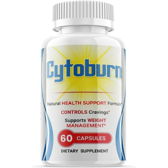(1 Pack) Cytoburn - Keto Weight Loss Formula - Energy & Focus Boosting Dietary Supplements for Weight Management & Metabolism - Advanced Fat Burn Raspberry Ketones Pills - 60 Capsules
