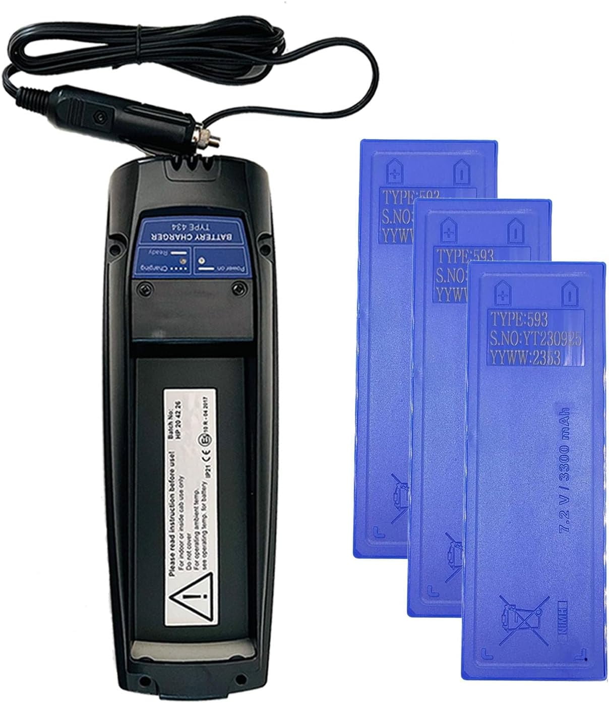 Chargeur Scanreco – 220V, Pour Batteries 590/592/593/960, Adapté Fassi, Palfinger