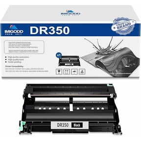 1-Pack DR350 Black Drum Unit Replacement for Brother High Capacity 13,000 Pages with DCP-7010 7020 7025 IntelliFax 2820 2910 2920 2850 MFC-7220 7225 7820 7420 7820N HL-2040 2040N 2070N 2030 Printer
