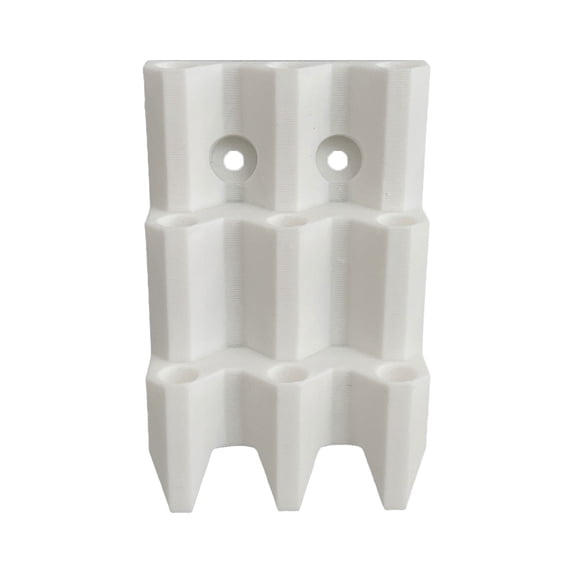 1 Pack Dart Holder Wall Mount Display Rack 3D Printed - Bracket for 9 Steel or Soft Tip Darts, Storage and Organizer Accessory for Dart Players (No Darts Included)