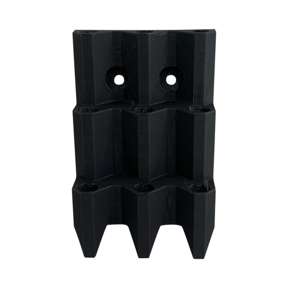 1 Pack Dart Holder Wall Mount Display Rack 3D Printed - Bracket for 9 Steel or Soft Tip Darts, Storage and Organizer Accessory for Dart Players (No Darts Included)