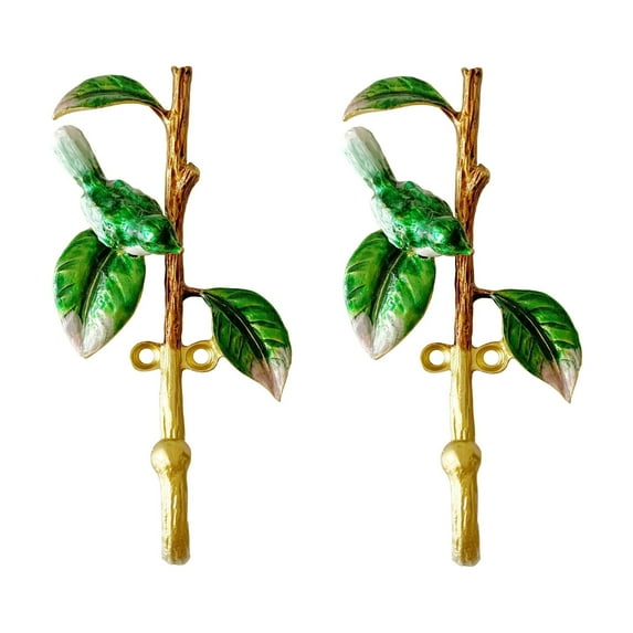 1 Pack Decorative Wall Hook, Vintage Butterfly Shaped Metal Wall Hook for Hanging Coats Clothes Keys Hats Towels