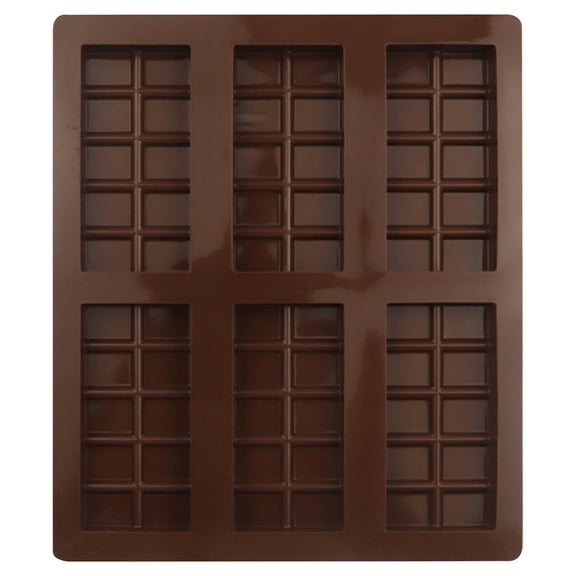 1-Pack Deep Silicone Chocolate Bar Molds, Large Non-Stick Molds for Stuffed Pistachio Chocolate, Candy & Protein Bars, BPA-Free Bakeware Set, Food Grade Non stick Home DIY Handmade Gifts