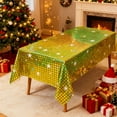 thumbnail image 1 of 1 Pack Disco Tablecloth Party Decorations, Shiny Iridescent Disposable Laser Rectangle Table Covers, Silver Plastic Table Cloth for 70s Disco Birthday Theme Party Decorations,106x39in, 1 of 6