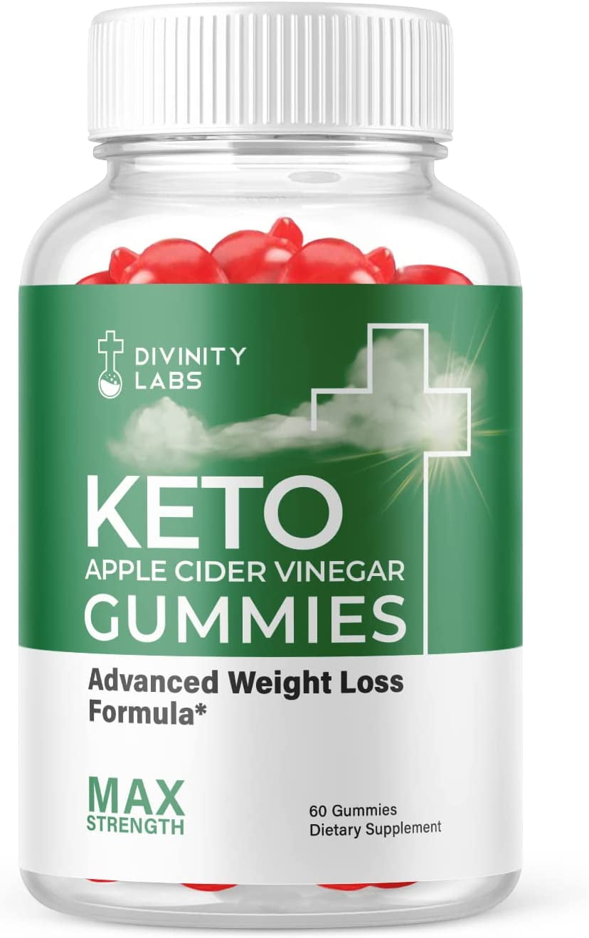 (1 Pack) Divinity Labs Keto ACV Gummies Supplement for Weight Loss