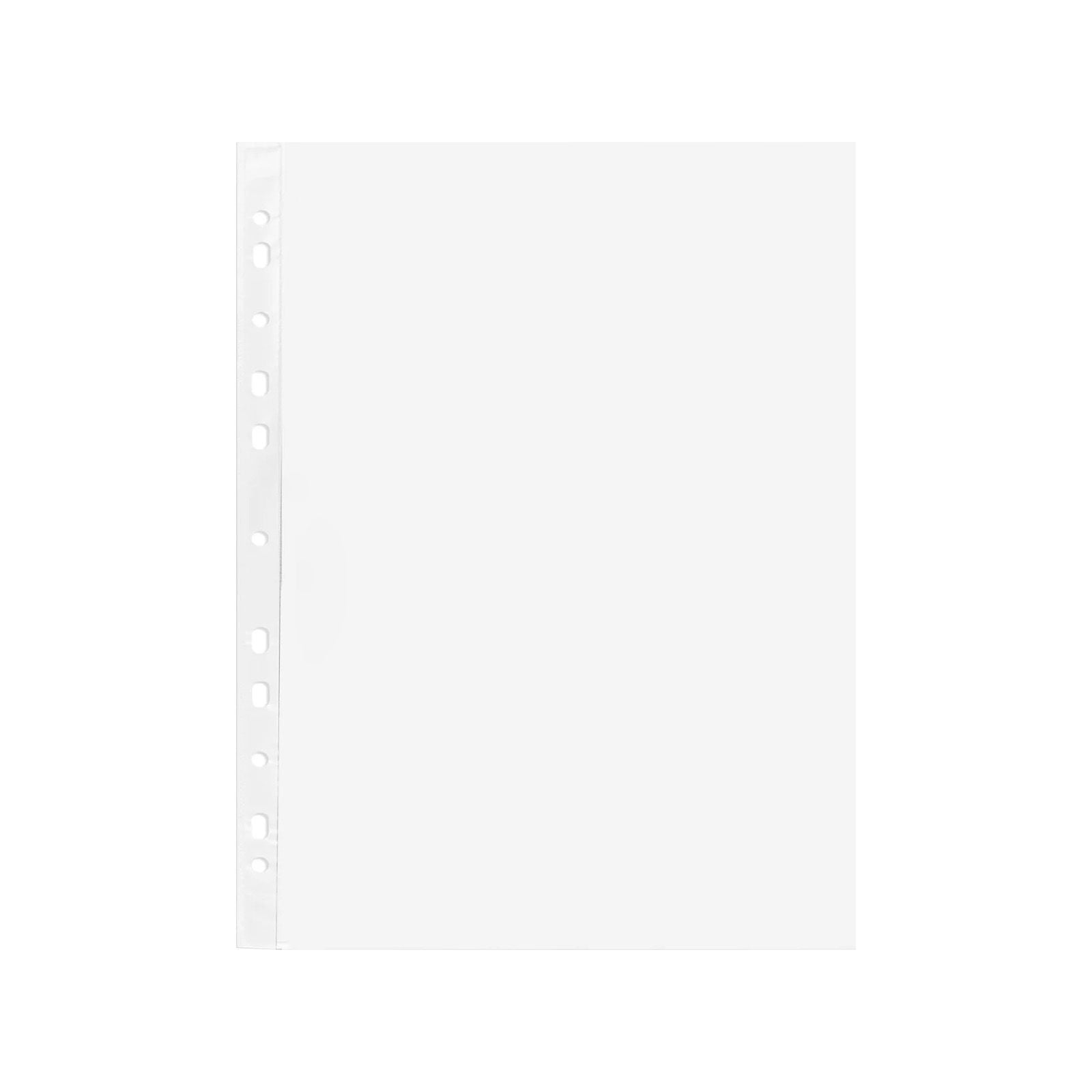 1 Pack of Document Bags (About 100 Sheets) 100Pcs Sheet Protectors 9 x ...