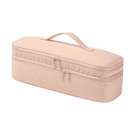 JIYE Home Double-Layer Hair Dryer Travel Case for Styling Tools, Salon and Travel, 1 Pack, 15 x 5.1 x 5.1 in