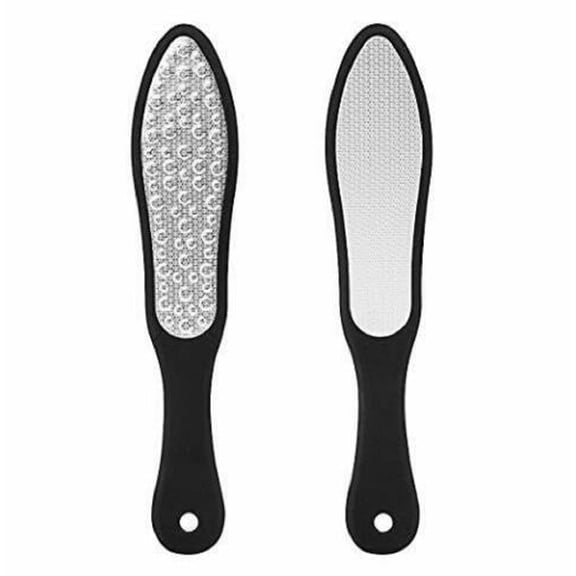 Double Sided Stainless Steel Foot File Rasp, Pedicure Callus Remover for Heels and Hard Skin, TIKA