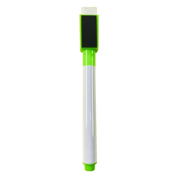 1 Pack Dry Erase Markers Fine Tip, 4.5 inch White Board Markers, Colored Magnetic Dry Erase Markers, Dry Erase Markers with Magnet, Thin Dry Erase Markers Bulk, for Home Office Classroom, Green