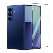 1 Pack Dteck for Samsung Galaxy Z Fold 6 Front Screen Protector,HD Clear Full Cover Tempered Glass Screen Protector for Galaxy Z Fold 6 Anti Scratch Bubble Free