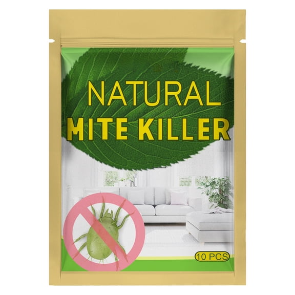 1 Pack Eco-Friendly Safe & Non-Toxic Natural Mite Killer Sachets for Home Use, Non-Toxic Dust Mite Remover, Safe for Bedding, Sofas, Carpets and Pet Areas