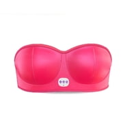 1 Pack Electric Bust Massager, Breast Massager Bra, USB Wireless Electric Massagers for Shaping Beautiful Chest Anti Sagging