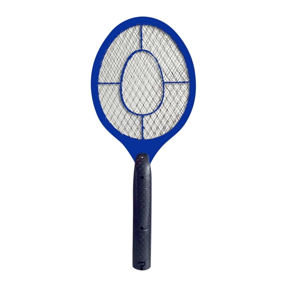 1 Pack Electric Fly Swatter Bug Zapper Zap Mosquito - Indoor Outdoor Zapping Racket for Pest - Safe to Touch with 3-Layer Safety Mesh