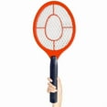 thumbnail image 1 of 1 Pack Electric Fly Swatter Handheld Bug Zapper Racket for Camping - Powerfull Zapper Racket for Flies/Bug & Mosquito - Portable Fly Zapper Battery Operated (2 AA Batteries not Included), 1 of 8