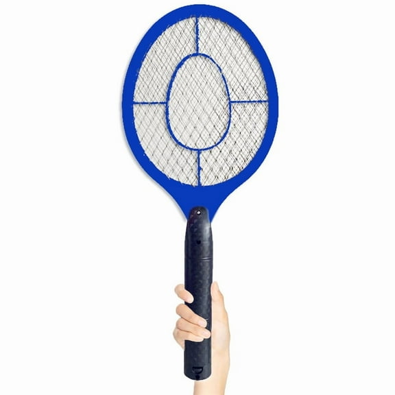1 Pack Electric Fly Swatter, Handheld Bug Zapper Racket for Outdoor & Indoors, Fly Zapper Racket Battery Powered Tennis Mosquito Rackets for Insect (2 AA Batteries not Included)