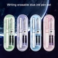 thumbnail image 1 of 1 Pack Erasable Fountain Pen Set 2ml Writing Erasable Blue Ink Pen with 2 Ink Cartridges, EF Fine Nib for Smooth Calligraphy & Writing, Ergonomic Grip, for Teens & Practice, 1 of 5